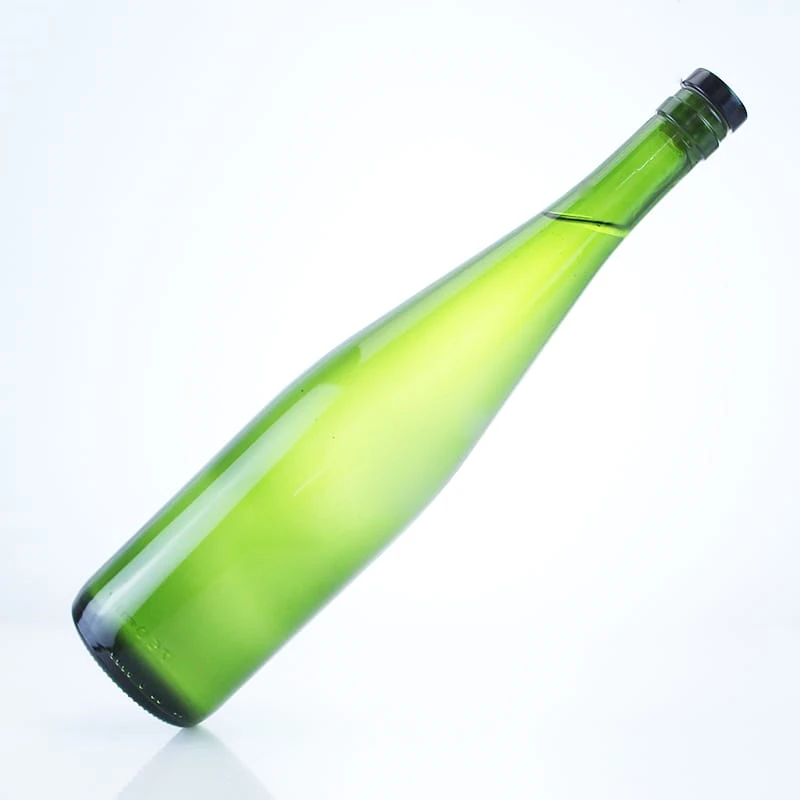 new design green wine bottle 500ml  750ml 