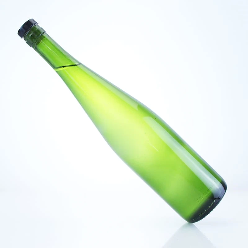 new design green wine bottle 500ml  750ml 