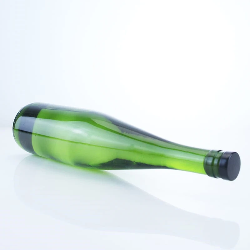 new design green wine bottle 500ml  750ml 