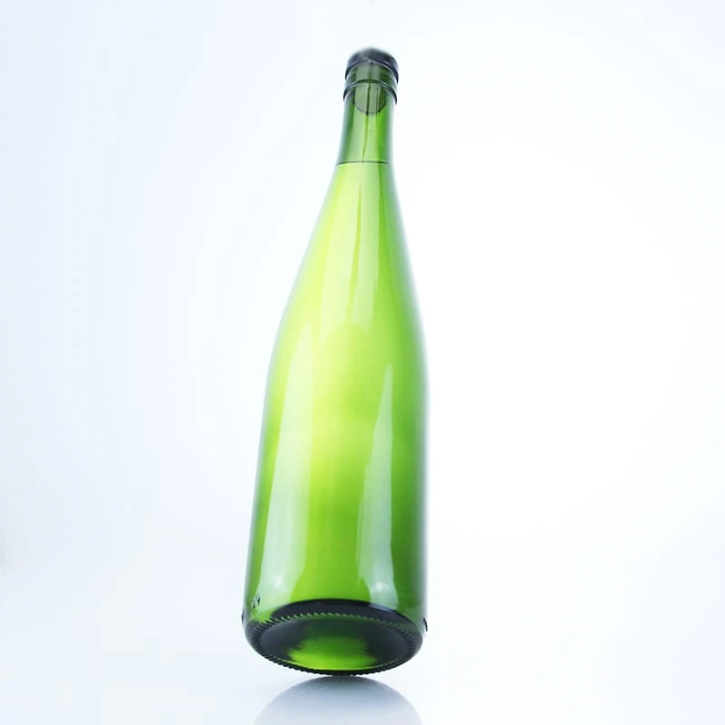 new design green wine bottle 500ml  750ml 