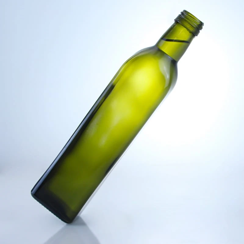 hot sale square green olive bottle 250ml 500ml 700ml 1000ml